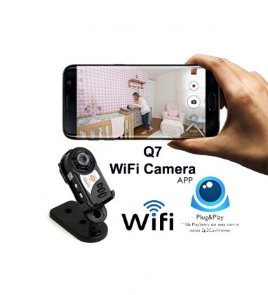 Wifi Camera Q7 Mini Night Vision IP Camera